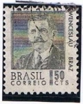Stamps Brazil -  Wencelau Braz