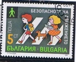 Stamps Bulgaria -  Paso de cebra