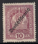 Stamps : Europe : Austria :  CORONAS-1918