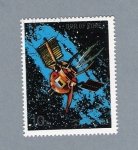 Stamps : Asia : North_Korea :  Sátelite