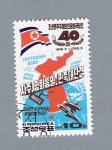Stamps : Asia : North_Korea :  Propaganda Política