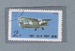 Stamps North Korea -  Avioneta