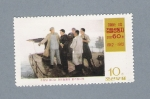 Stamps North Korea -  Ballenero