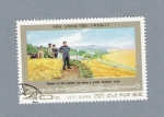 Stamps : Asia : North_Korea :  Kim Il Sung