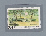 Stamps North Korea -  Parque