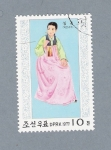 Stamps North Korea -  Trajes Típicos