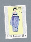 Stamps : Asia : North_Korea :  Trajes Típicos