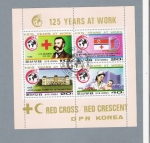 Stamps North Korea -  125 Years at Work