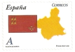 Stamps Spain -  Murcia