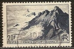 Stamps : Europe : France :  FRANCIA 1946 Scott 571 Sello Puente du Raz Finisterre usado