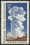 Stamps United States -  ESTADOS UNIDOS - Yellowstone
