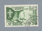 Stamps Laos -  Personaje