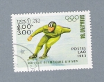 Stamps Laos -  Sarajevo'84