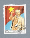 Stamps : Asia : Laos :  100 Aniv, de la nacimiento de Ho Chi Minh
