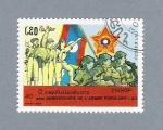 Stamps : Asia : Laos :  40 Anv. de L