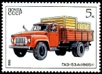 Stamps Russia -  GAZ-53A.1965
