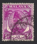 Sellos de Asia - Malasia -  Sultan Hisam-ud-Din