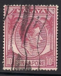 Stamps : Asia : Malaysia :  REY JORGE VI