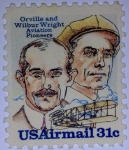 Stamps United States -  Aviation Pioneers