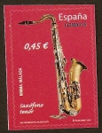 Stamps : Europe : Spain :  Saxofono tenor