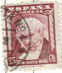 Stamps Spain -  ESPANA 1930 (E507) Quinta de Goya en la Exposicion de Sevilla 25c