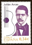 Stamps Spain -  Julian Arcas