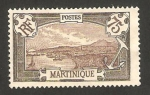Stamps France -  Martinica - puerto  de Francia 