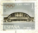 Stamps Spain -  ESPANA 1965 (E1677) CIO 1p  INTERCAMBIO