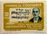 Sellos de America - Colombia -  Maestro Alberto Del Tolima