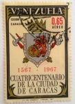 Stamps Venezuela -  Cuatricentenario de la Ciudad de Caracas