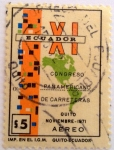 Stamps : America : Ecuador :  XI Congreso Panamericano de carreteras