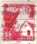 Stamps : Europe : Spain :  ESPANA AUTONOMIAS VALENCIA 1964 (E3) Barraca 25c