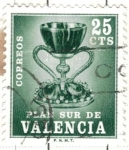 Stamps Spain -  ESPANA AUTONOMIAS VALENCIA 1971 (E6) El Santo Grial 25c