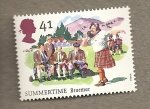 Stamps United Kingdom -  Tiempo de verano