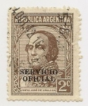 Stamps Argentina -  Justo José de Urquiza