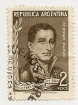 Stamps Argentina -  Guillermo Brown