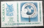Stamps Nicaragua -  Hay una fórmula para la paz?