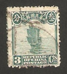 Stamps China -  un junco