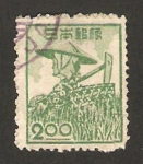 Stamps Japan -  campesina