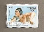 Stamps Africa - Benin -  Natacion Juegos Olímpicos Atlanta 96