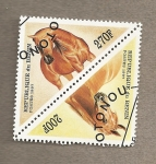 Stamps Africa - Benin -  Caballos