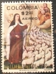 Stamps : America : Colombia :  Santa Teresa de Jesús