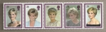 Stamps United Kingdom -  Princesa Diana