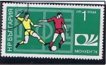 Stamps : Europe : Bulgaria :  Miohxeh´74 ( Futbol )