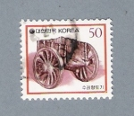 Stamps South Korea -  Carruaje