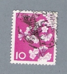 Stamps Japan -  Flores