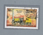 Stamps : Asia : Mongolia :  Prize Winning "Rocket"
