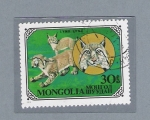 Stamps Mongolia -  Lynx Lynx