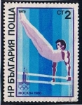 Stamps : Europe : Bulgaria :  Mockba 1980 Gignasia