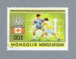 Stamps : Asia : Mongolia :  Boxeo